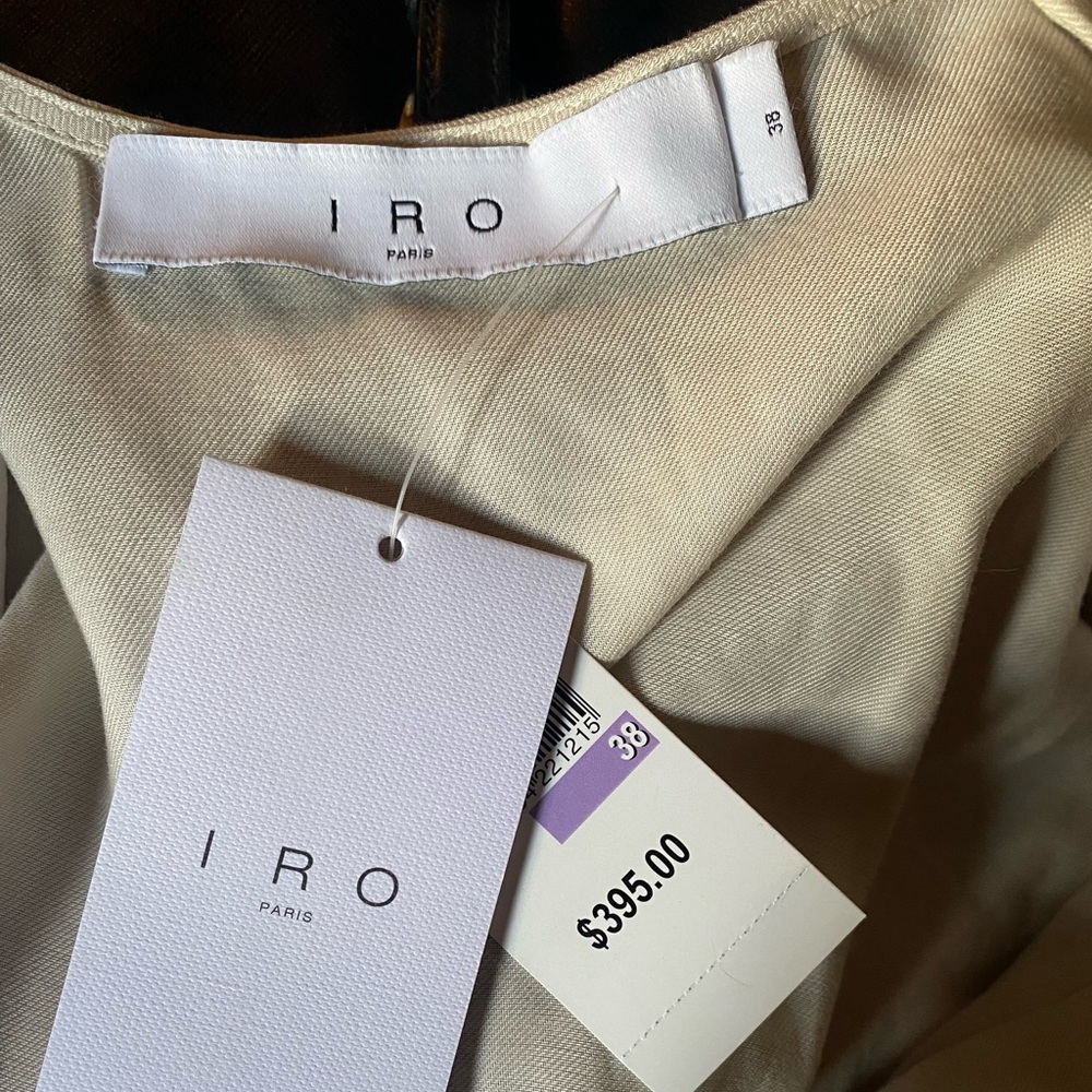 IRO Paris wrap blouse NWT retail 395.00 - Picture 5 of 6
